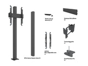 Multibrackets 32" - 65" MBFC1U M Floorstands Column Pro Floor Stand Multibrackets