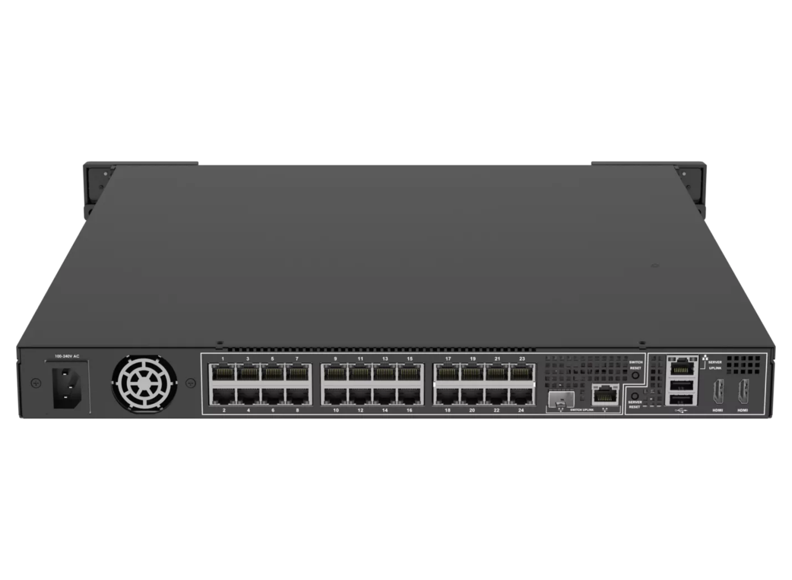 Axis S2224 Mk II 12TB 24-Channel NVR with Integrated PoE Switch Network Video Recorder Axis