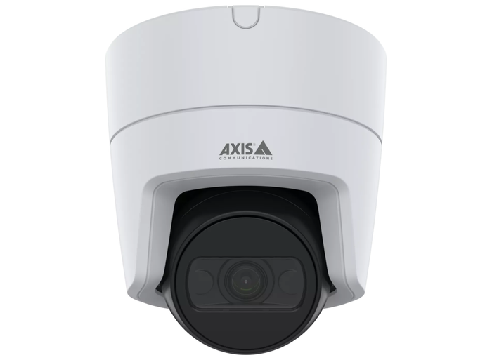 Axis M3128-LVE 8MP 4K Outdoor Turret Camera with AI Analytics | White Security Camera Axis