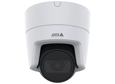 Axis M3128-LVE 8MP 4K Outdoor Turret Camera with AI Analytics | White Security Camera Axis