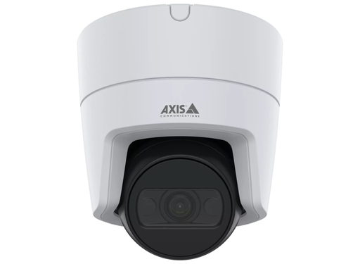 Axis M3128-LVE 8MP 4K Outdoor Turret Camera with AI Analytics | White Security Camera Axis