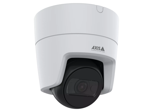 Axis M3128-LVE 8MP 4K Outdoor Turret Camera with AI Analytics | White Security Camera Axis