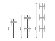 Multibrackets MBFC1U M Floorstands Column Pro - (32"-65") Floor Stand Multibrackets
