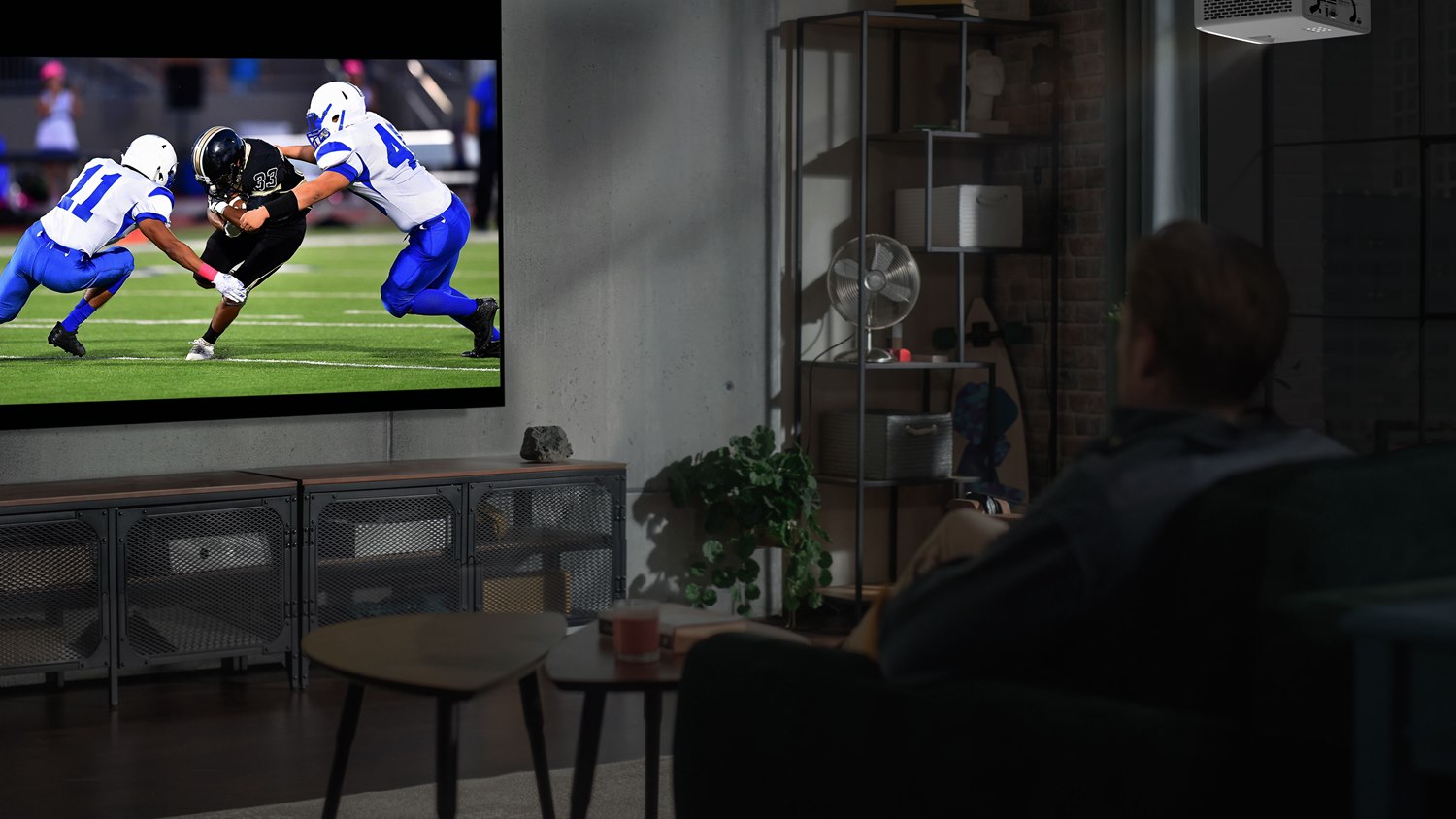 Optoma HZ40HDR Full HD Laser Home Projector - 4000 Lumens Projector Optoma