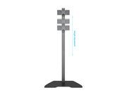 Multibrackets MBFSC2U M Pro 1.8m 2-Screen Floor Stand For 15"-32" Screens | 7340234810314