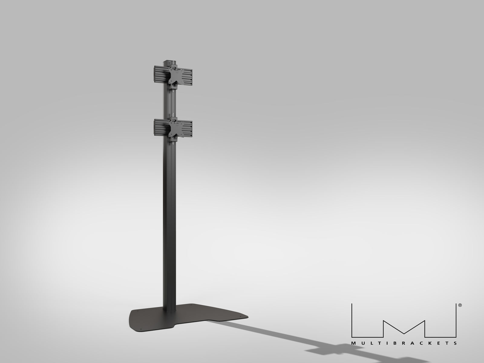 Multibrackets MBFSC2U M Pro 1.8m 2-Screen Floor Stand For 15"-32" Screens | 7340234810314