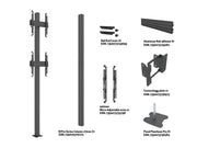 Multibrackets MBFC2U M Floorstands Column Pro - (32"-65") Floor Stand Multibrackets