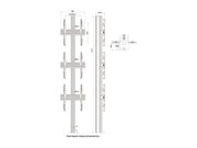 Multibrackets MBFC3U M Floorstands Column Pro - (32"-65") Floor Stand Multibrackets