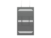 Multibrackets M Pro Series Enclosure 65" Wire Slim Medium Black Signage Display Enclosures Multibrackets