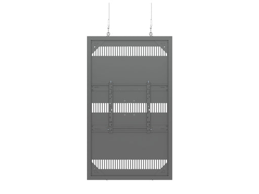 Multibrackets M Pro Series Enclosure 65" Wire Slim Medium Black Signage Display Enclosures Multibrackets