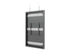 Multibrackets M Pro Series Enclosure 65" Wire Slim Medium Black Signage Display Enclosures Multibrackets