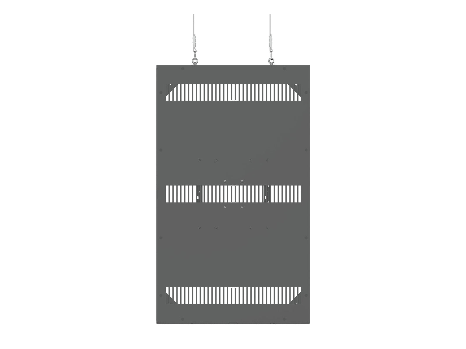 Multibrackets M Pro Series Enclosure 65" Wire Slim Medium Black Signage Display Enclosures Multibrackets