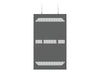 Multibrackets M Pro Series Enclosure 65" Wire Slim Medium Black Signage Display Enclosures Multibrackets
