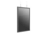 Multibrackets M Pro Series Enclosure 65" Wire Slim Medium Black Signage Display Enclosures Multibrackets