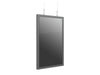 Multibrackets M Pro Series Enclosure 65" Wire Slim Medium Black Signage Display Enclosures Multibrackets