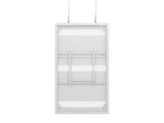 Multibrackets M Pro Series Enclosure 65" Wire Slim Medium White Signage Display Enclosures Multibrackets