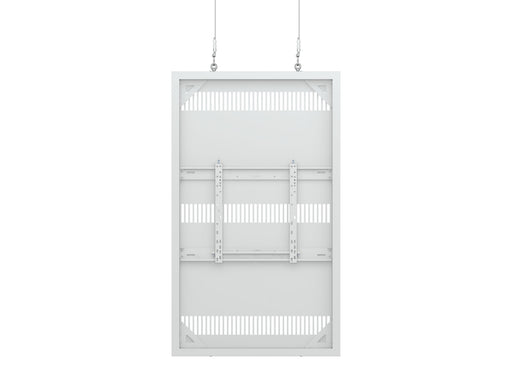 Multibrackets M Pro Series Enclosure 65" Wire Slim Medium White Signage Display Enclosures Multibrackets