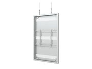 Multibrackets M Pro Series Enclosure 65" Wire Slim Medium White Signage Display Enclosures Multibrackets