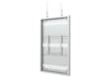 Multibrackets M Pro Series Enclosure 65" Wire Slim Medium White Signage Display Enclosures Multibrackets
