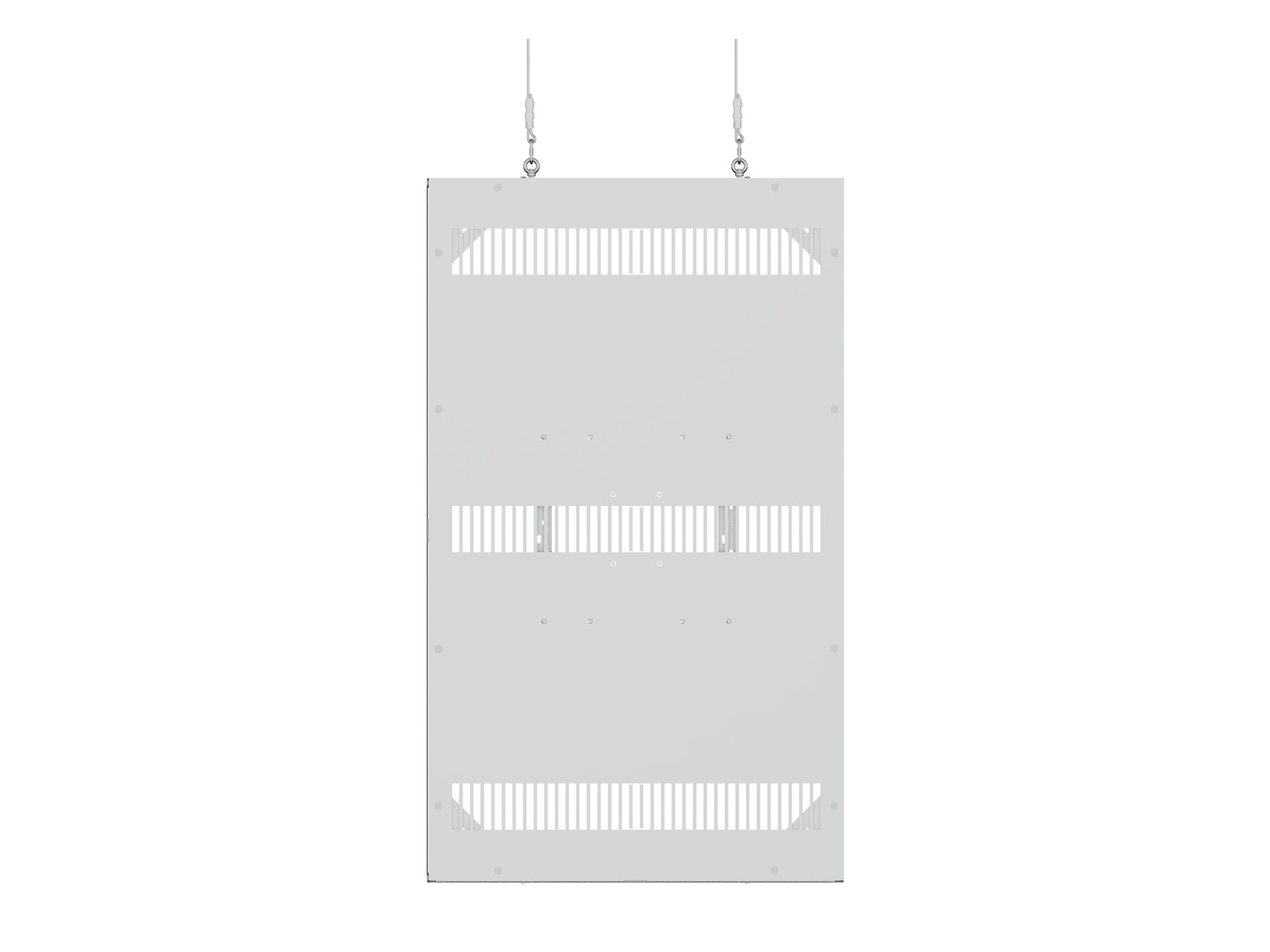 Multibrackets M Pro Series Enclosure 65" Wire Slim Medium White Signage Display Enclosures Multibrackets