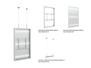 Multibrackets M Pro Series Enclosure 65" Wire Slim Medium White Signage Display Enclosures Multibrackets