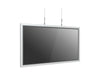 Multibrackets M Pro Series Enclosure 65" Wire Slim Medium White Signage Display Enclosures Multibrackets