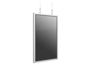 Multibrackets M Pro Series Enclosure 65" Wire Slim Medium White Signage Display Enclosures Multibrackets