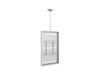 Multibrackets M Pro Series Enclosure 55" Slim Ceiling Medium White Signage Display Enclosures Multibrackets