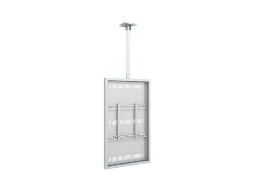 Multibrackets M Pro Series Enclosure 55" Slim Ceiling Medium White Signage Display Enclosures Multibrackets