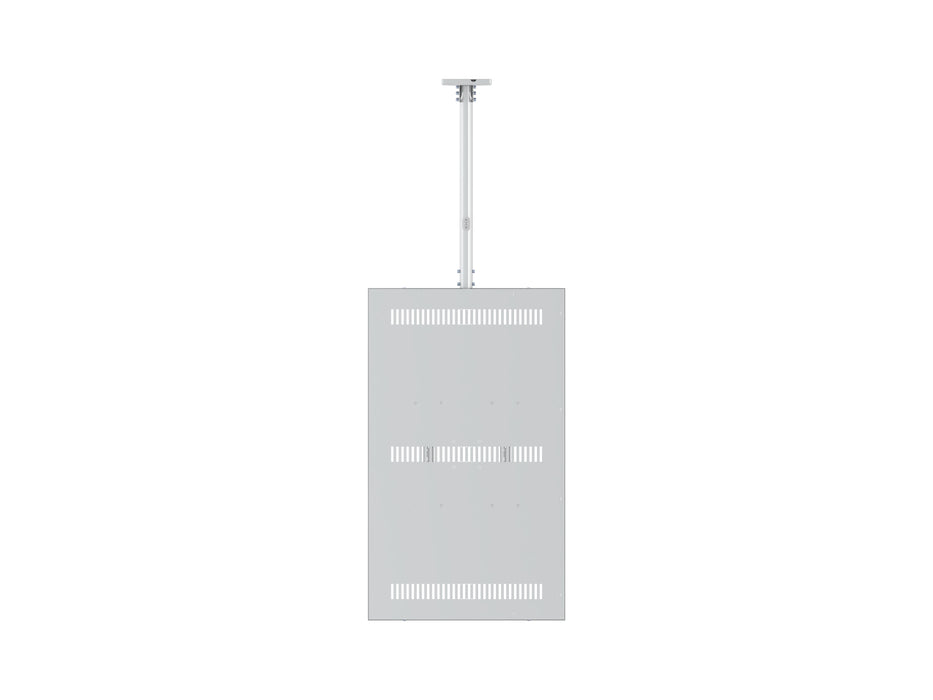 Multibrackets M Pro Series Enclosure 55" Slim Ceiling Medium White Signage Display Enclosures Multibrackets