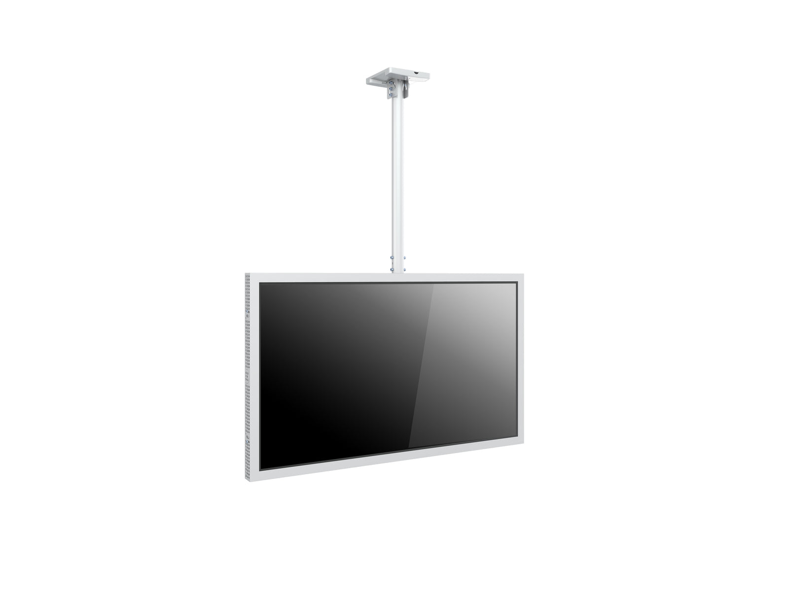 Multibrackets M Pro Series Enclosure 55" Slim Ceiling Medium White Signage Display Enclosures Multibrackets