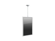 Multibrackets M Pro Series Enclosure 55" Slim Ceiling Medium White Signage Display Enclosures Multibrackets