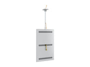 Multibrackets M Pro Series Enclosure 55" Slim Ceiling Medium White Signage Display Enclosures Multibrackets
