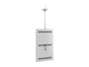 Multibrackets M Pro Series Enclosure 55" Slim Ceiling Medium White Signage Display Enclosures Multibrackets