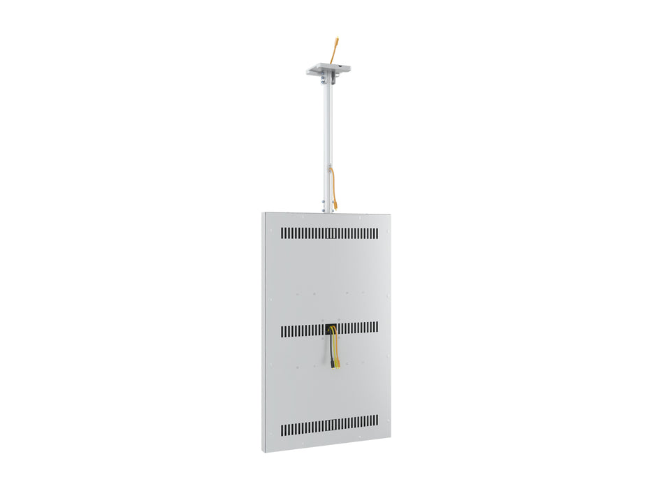 Multibrackets M Pro Series Enclosure 55" Slim Ceiling Medium White Signage Display Enclosures Multibrackets