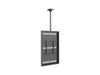 Multibrackets M Pro Series Enclosure 55" Slim Ceiling Medium Black Signage Display Enclosures Multibrackets