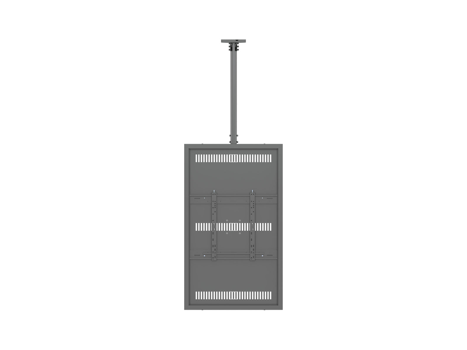 Multibrackets M Pro Series Enclosure 55" Slim Ceiling Medium Black Signage Display Enclosures Multibrackets