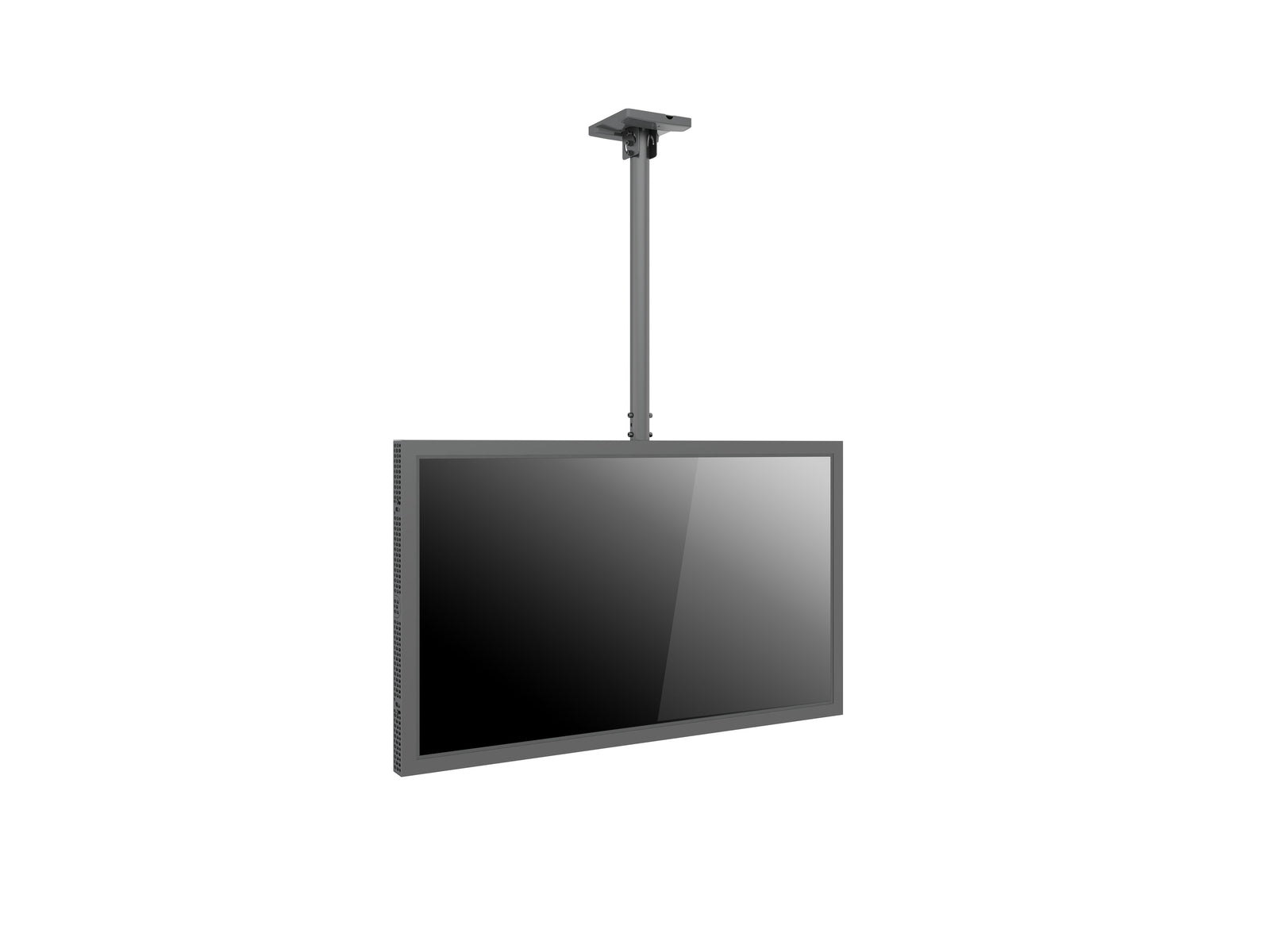 Multibrackets M Pro Series Enclosure 55" Slim Ceiling Medium Black Signage Display Enclosures Multibrackets