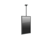 Multibrackets M Pro Series Enclosure 55" Slim Ceiling Medium Black Signage Display Enclosures Multibrackets