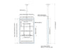 Multibrackets M Pro Series Enclosure 55" Slim Ceiling Medium Black Signage Display Enclosures Multibrackets