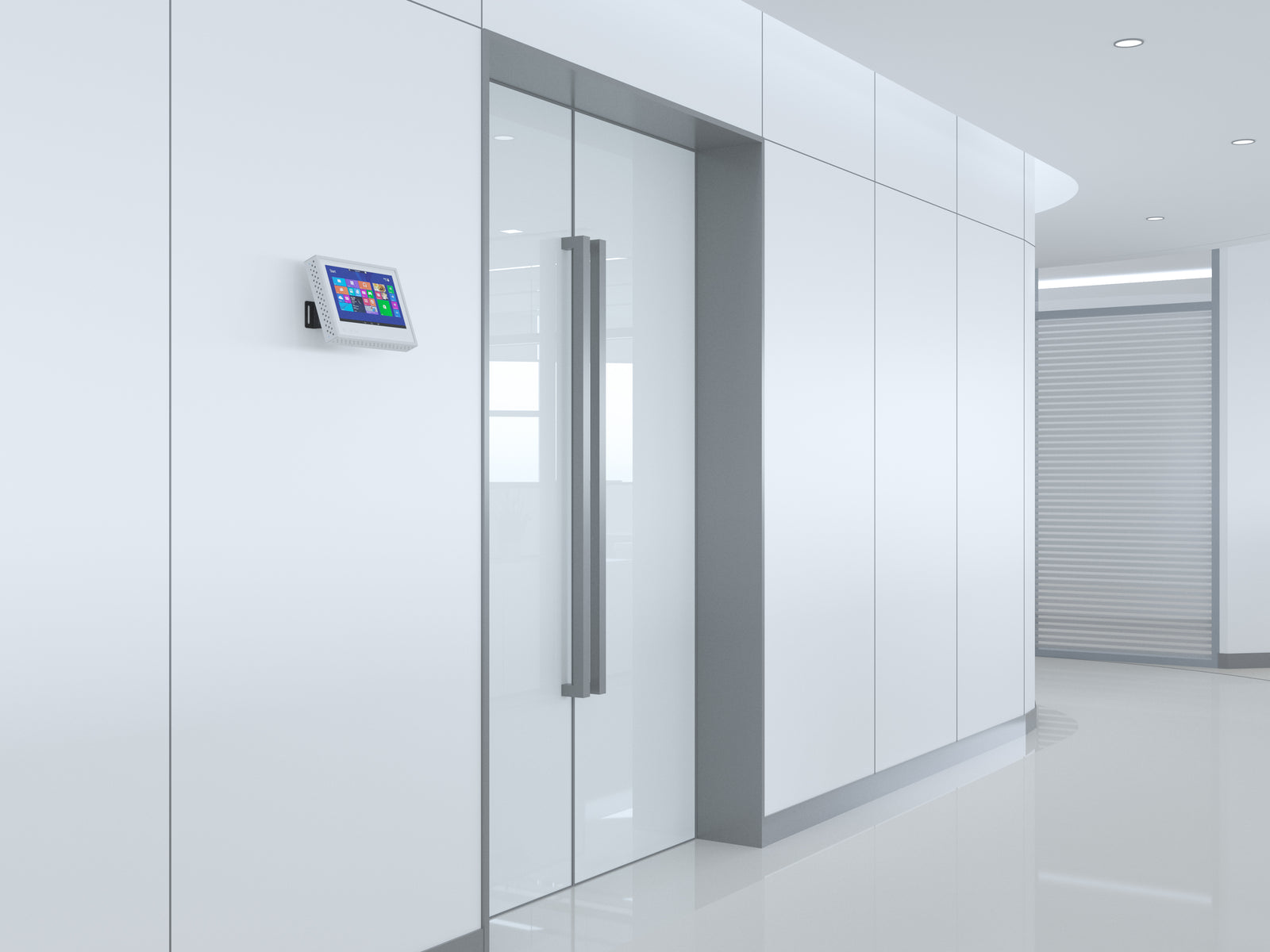 Multibrackets M Pro Series Enclosure Cisco Touch 10" White Signage Display Enclosures Multibrackets