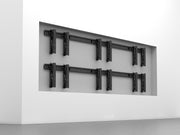 Multibrackets M Public Video Push TV Wall Mount - 40" to 70" Screen Wall Mount Bracket Multibrackets