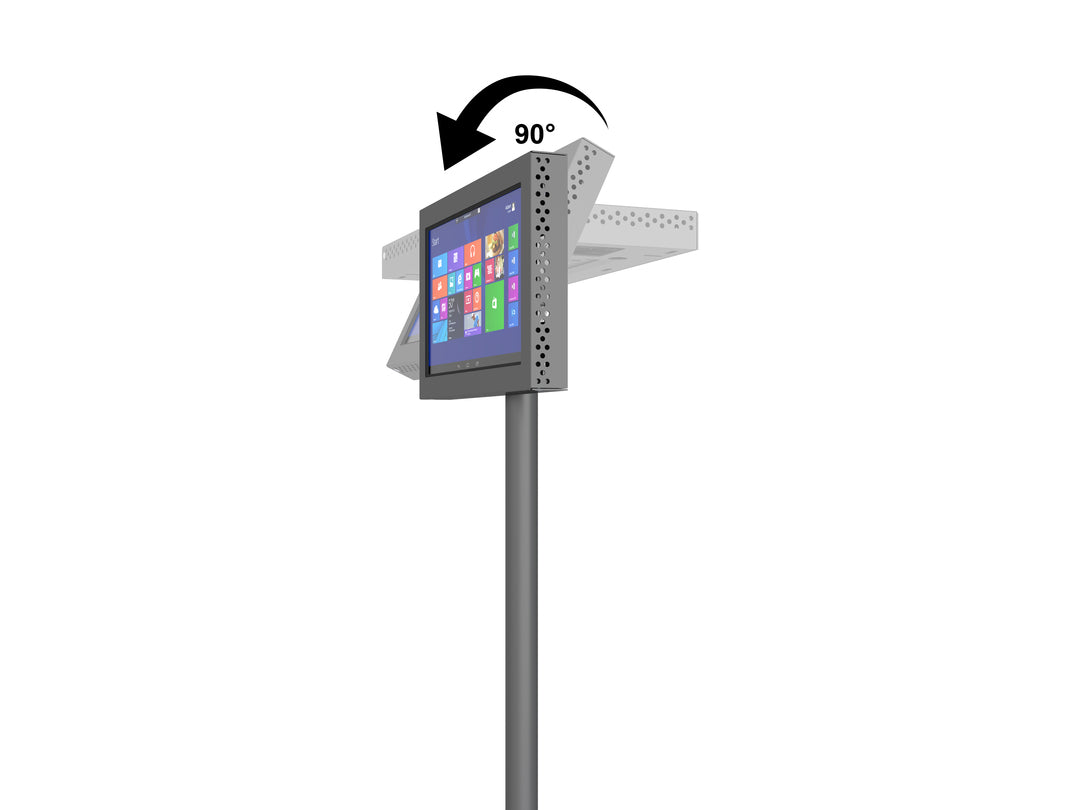 Multibrackets M Pro Series Single Pole Floorstands Floor Stand Multibrackets