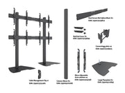 Multibrackets MBF2x2U M Pro Series Video Wall Stand - (32"-65") Floor Stand Multibrackets