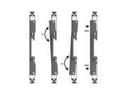 Multibrackets MBW2U Micro Adjustable M Wallmount Pro - (32"-65") Wall Mount Bracket Multibrackets