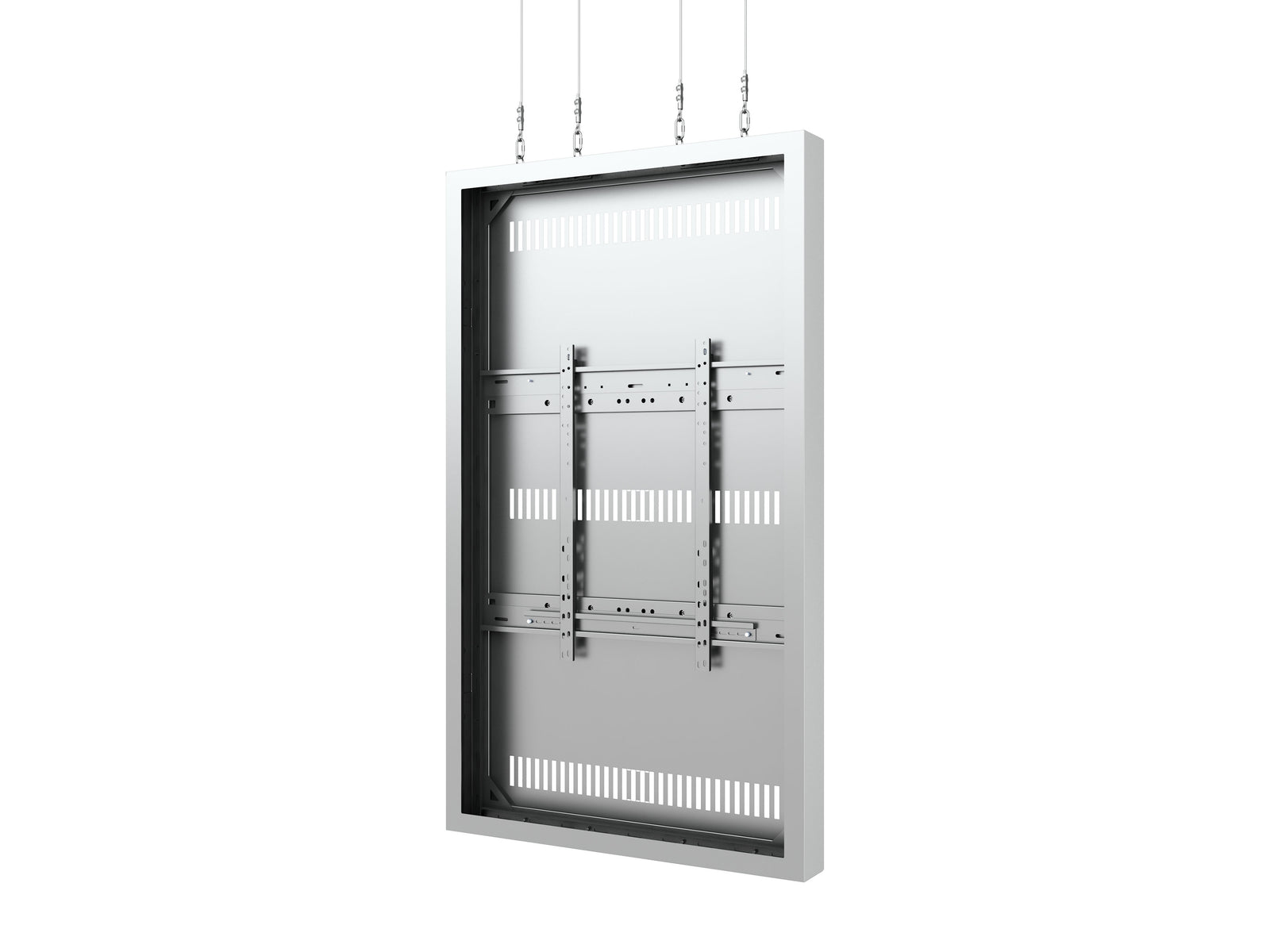 Multibrackets M Pro Series Enclosure 75" High Brightness Wire Large White Signage Display Enclosures Multibrackets
