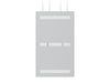 Multibrackets M Pro Series Enclosure 75" High Brightness Wire Large White Signage Display Enclosures Multibrackets