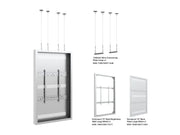 Multibrackets M Pro Series Enclosure 75" High Brightness Wire Large White Signage Display Enclosures Multibrackets
