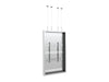 Multibrackets M Pro Series Enclosure 75" High Brightness Wire Large White Signage Display Enclosures Multibrackets