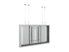 Multibrackets M Pro Series Enclosure 75" High Brightness Wire Large White Signage Display Enclosures Multibrackets
